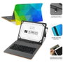 Subblim KEYTAB USB 11 pulgadas Funda con Teclado Triángulos